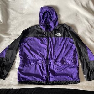The North Face, Mens Purple Windbreaker!